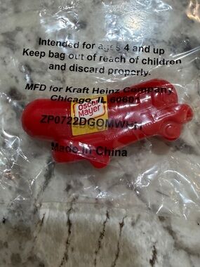OSCAR MAYER WEINER MOBILE WHISTLE PROMO IN ORIGINAL SEALED PACKAGE